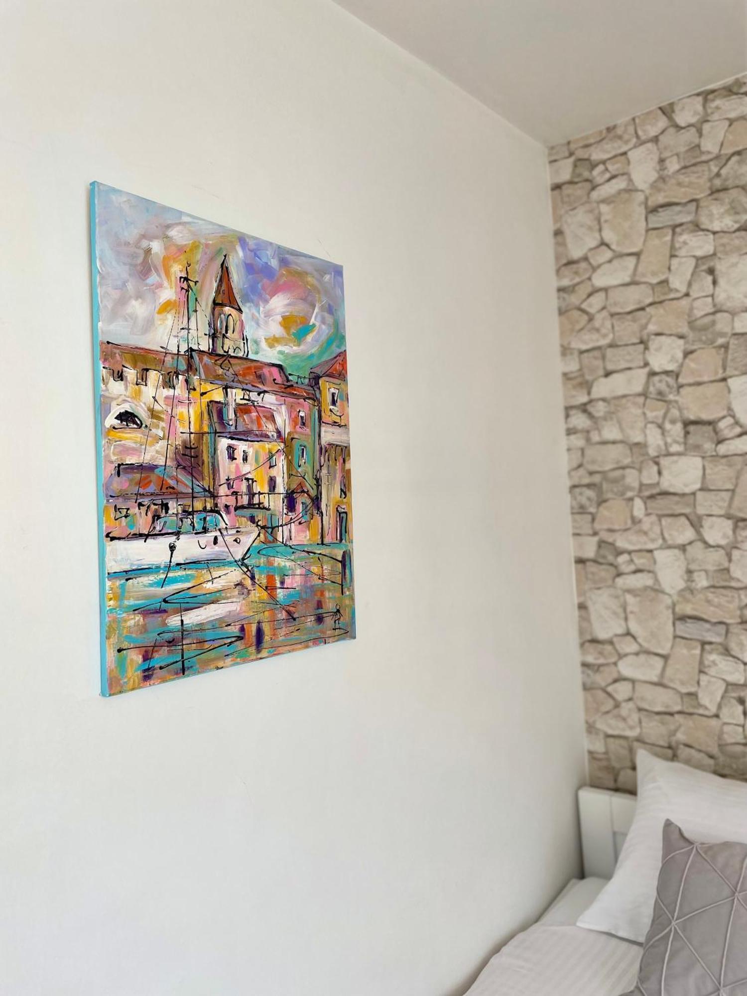 Dinka Old Town Apartment With Sea View Трогир Экстерьер фото
